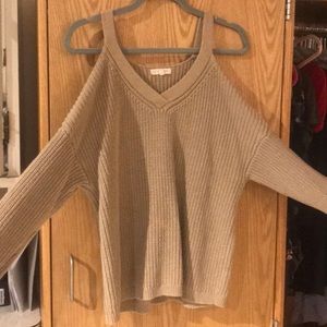 pacsun tan sweater